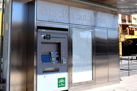 maquina de venta del metro