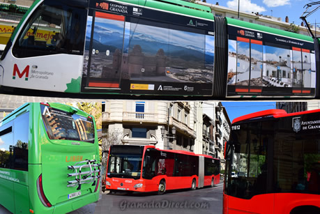 varios tipos de transporte de granada