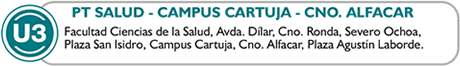 linea u3, pt salud, campus cartuja, cno alfacar
